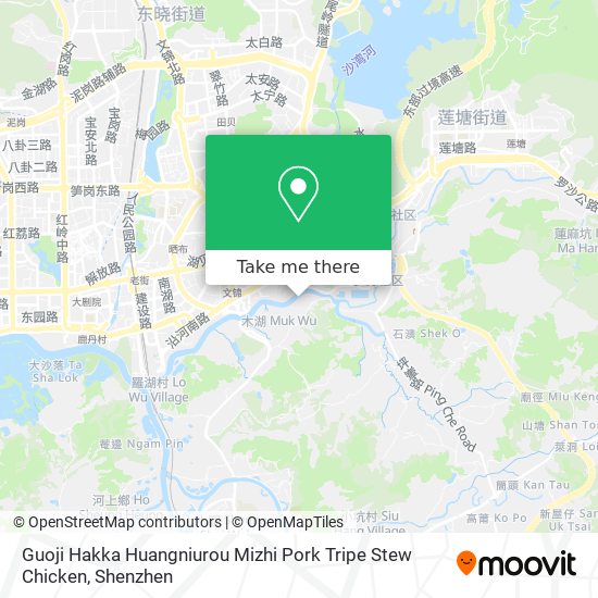 Guoji Hakka Huangniurou Mizhi Pork Tripe Stew Chicken map