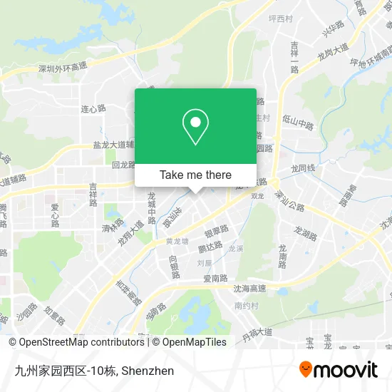 九州家园西区-10栋 map