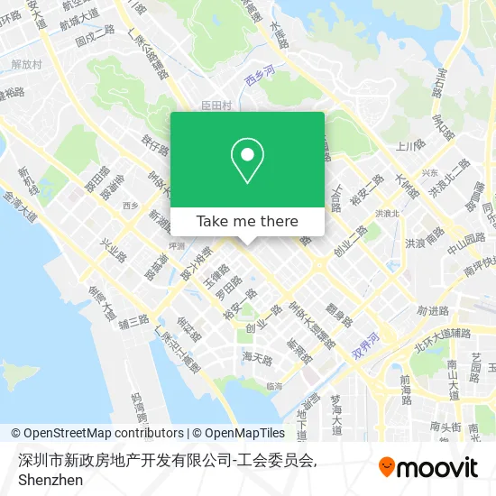 深圳市新政房地产开发有限公司-工会委员会 map