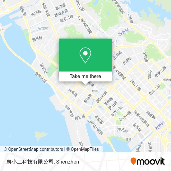 房小二科技有限公司 map