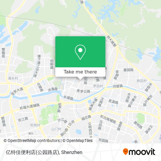 亿特佳便利店(公园路店) map