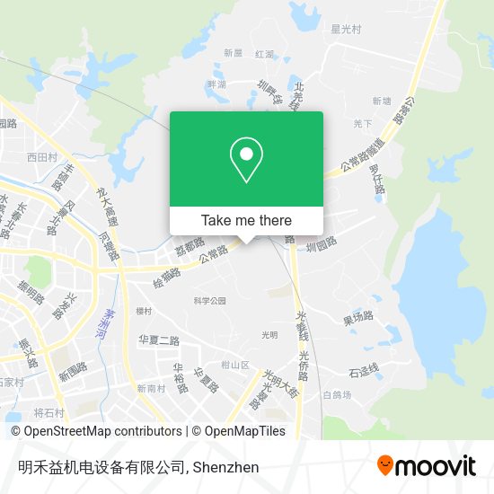 明禾益机电设备有限公司 map