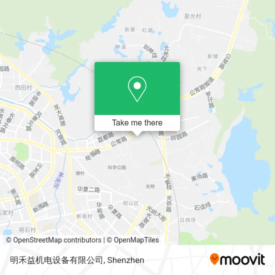 明禾益机电设备有限公司 map