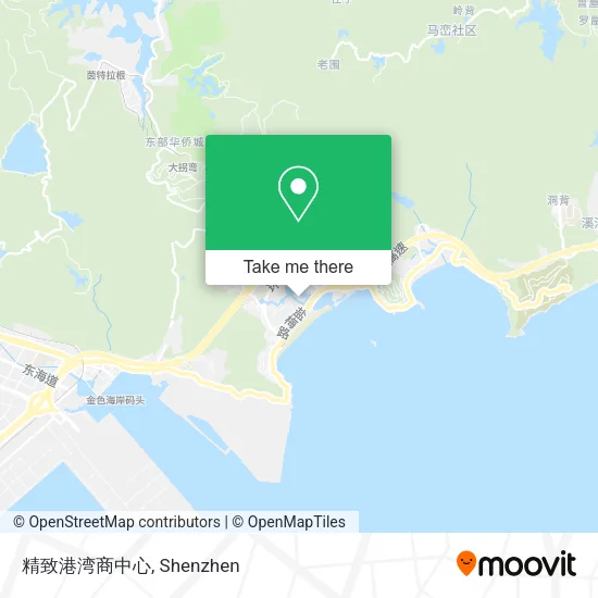 精致港湾商中心 map