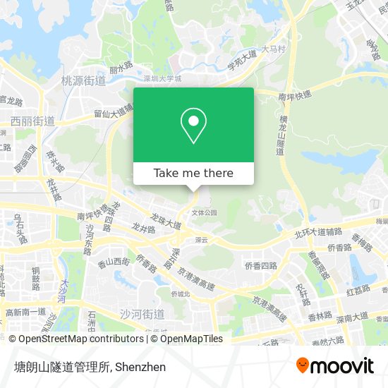 塘朗山隧道管理所 map