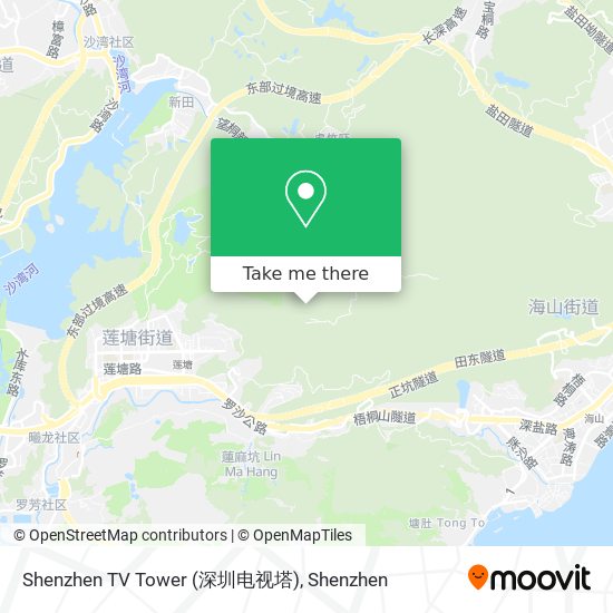Shenzhen TV Tower (深圳电视塔) map