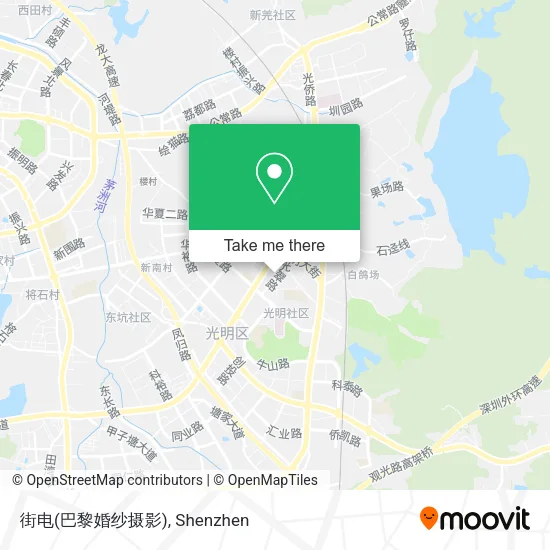 街电(巴黎婚纱摄影) map
