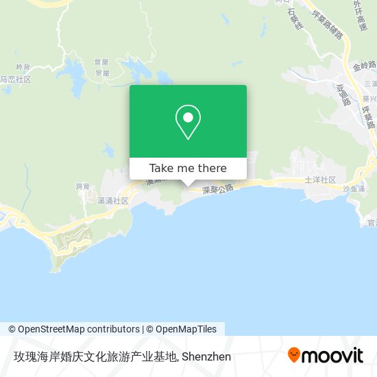 玫瑰海岸婚庆文化旅游产业基地 map