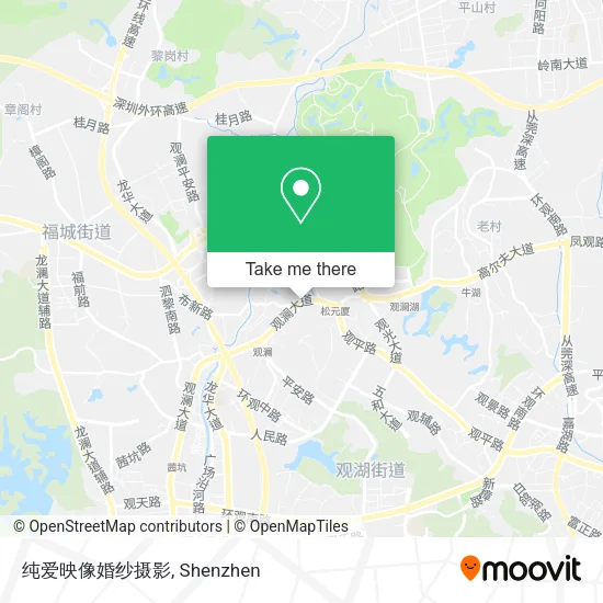 纯爱映像婚纱摄影 map