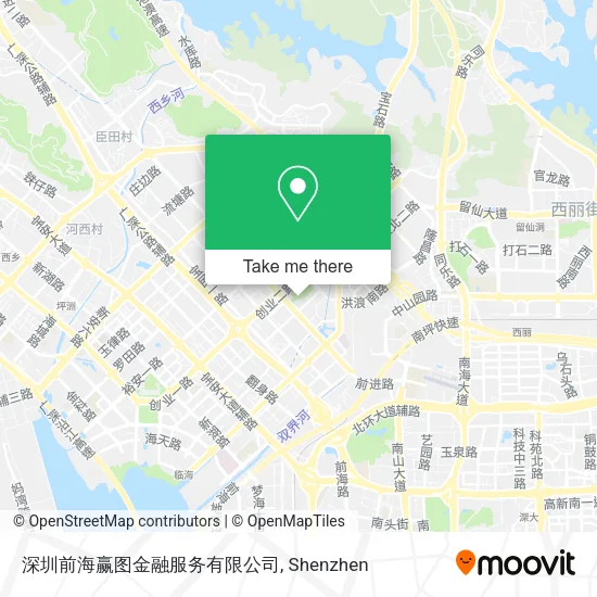 深圳前海赢图金融服务有限公司 map