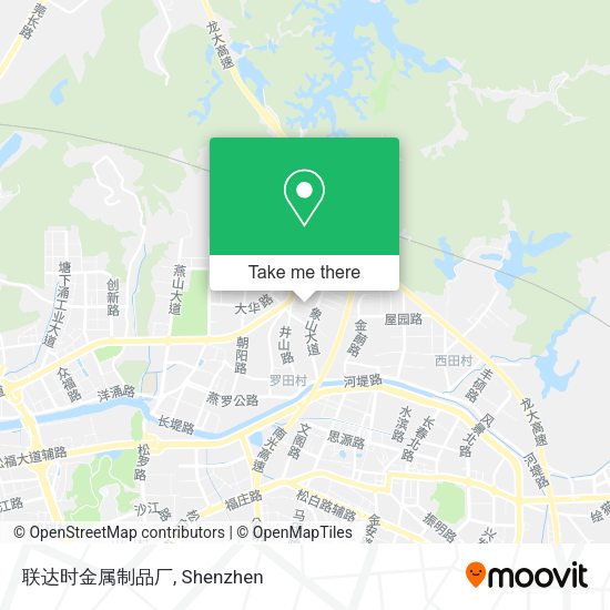 联达时金属制品厂 map