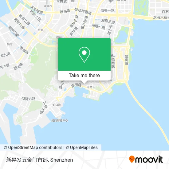 新昇发五金门市部 map