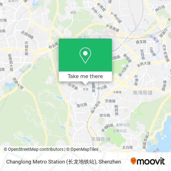 Changlong Metro Station (长龙地铁站) map