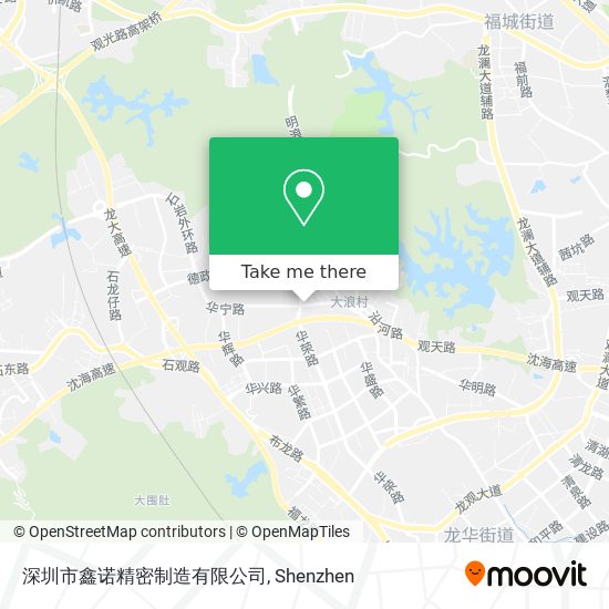 深圳市鑫诺精密制造有限公司 map