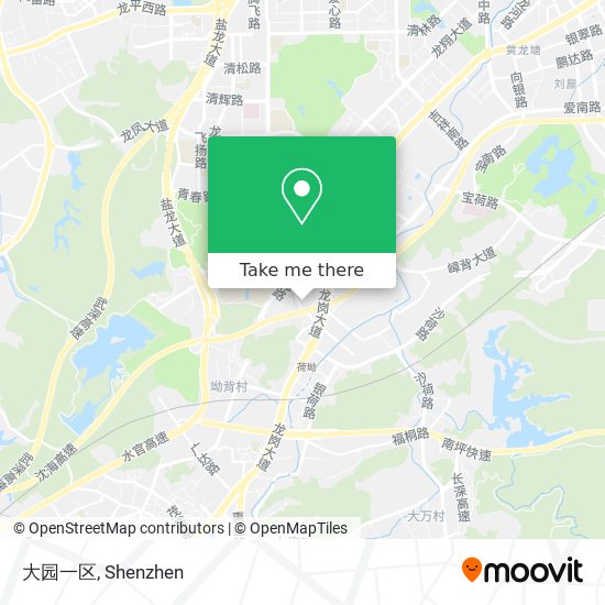 大园一区 map