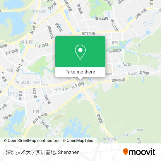 深圳技术大学实训基地 map