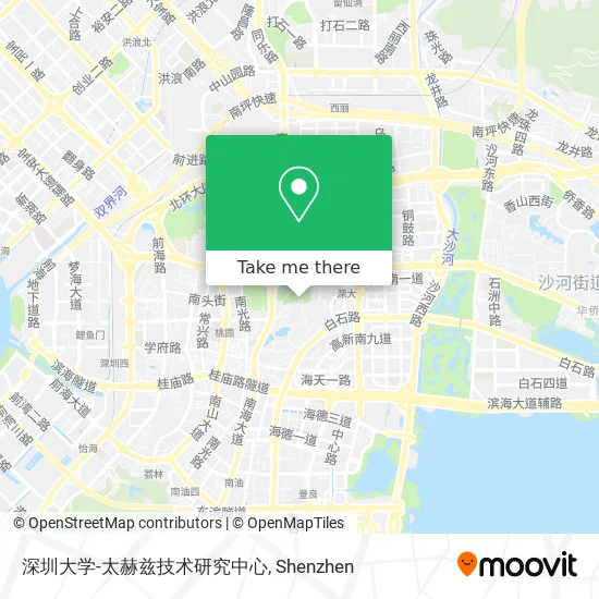 深圳大学-太赫兹技术研究中心 map