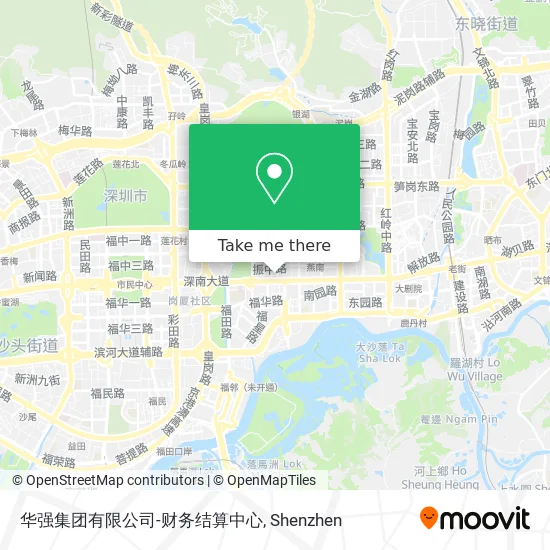 华强集团有限公司-财务结算中心 map