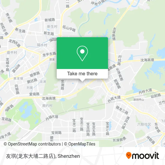 友琪(龙东大埔二路店) map