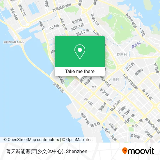 普天新能源(西乡文体中心) map