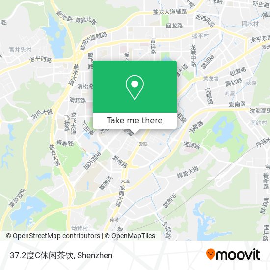 37.2度C休闲茶饮 map