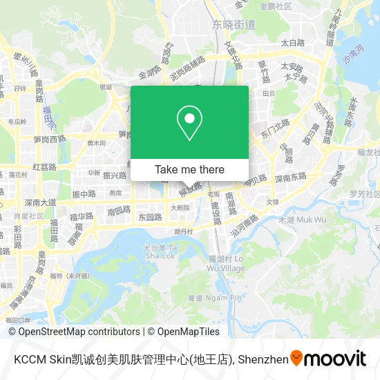 KCCM Skin凯诚创美肌肤管理中心(地王店) map