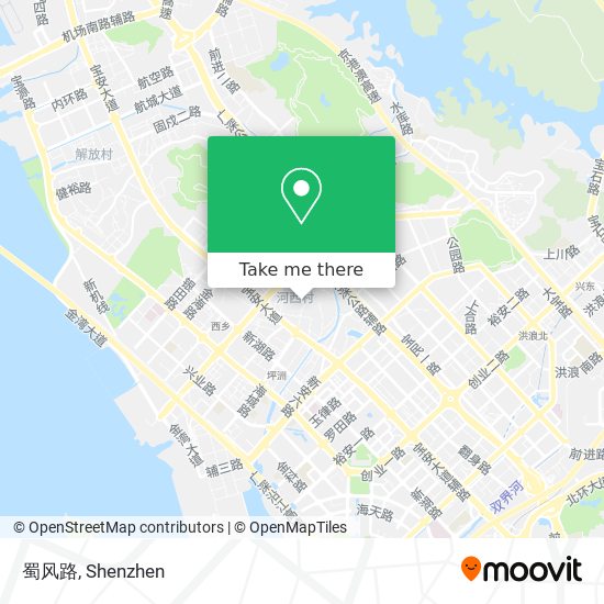 蜀风路 map