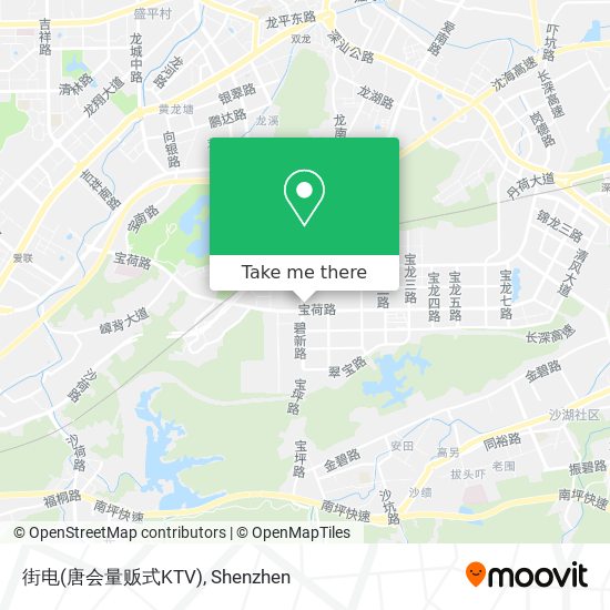 街电(唐会量贩式KTV) map