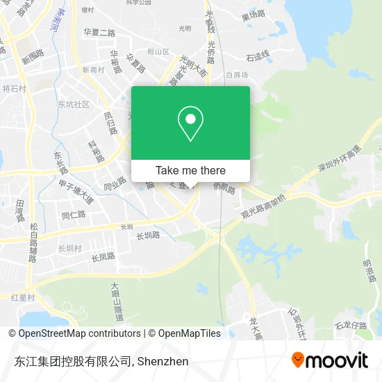 东江集团控股有限公司 map