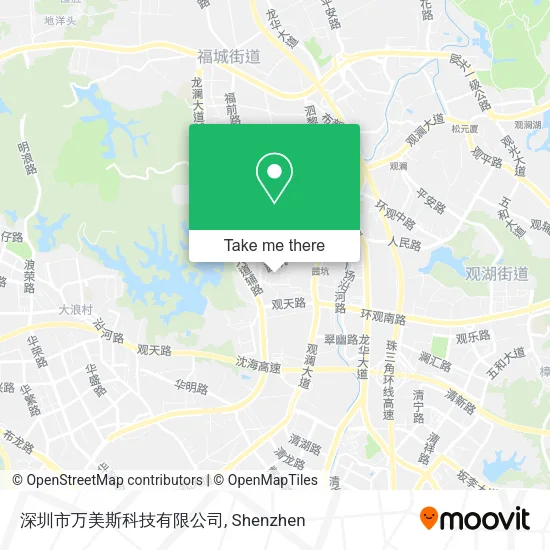 深圳市万美斯科技有限公司 map