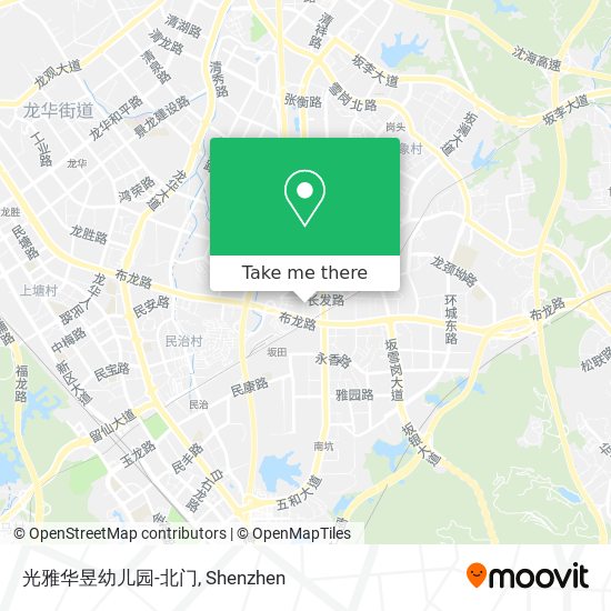 光雅华昱幼儿园-北门 map