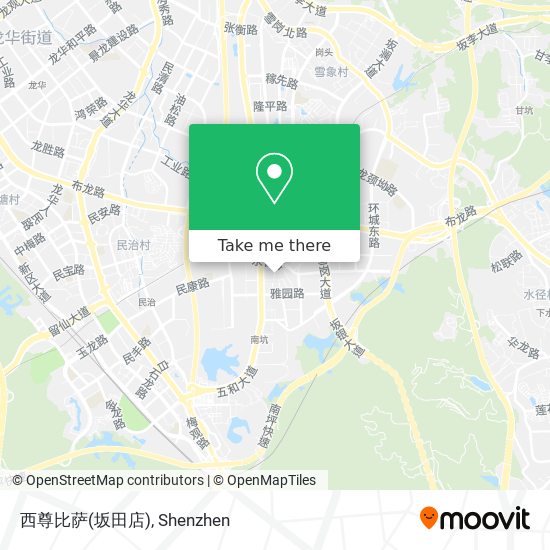 西尊比萨(坂田店) map