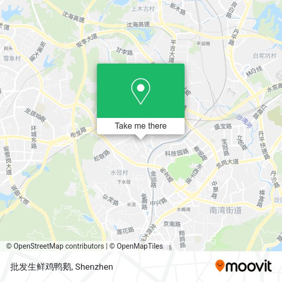 批发生鲜鸡鸭鹅 map