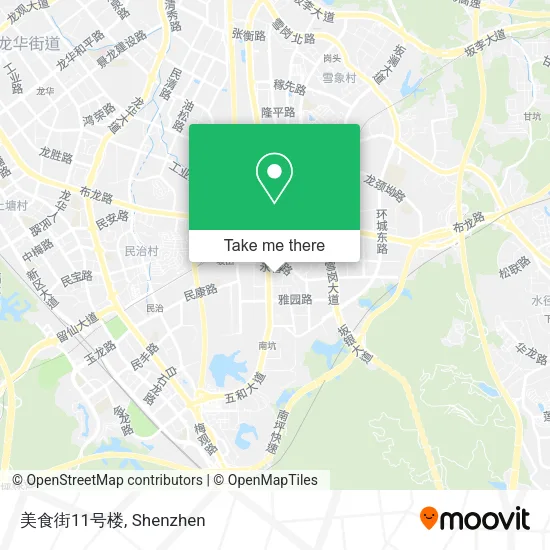 美食街11号楼 map