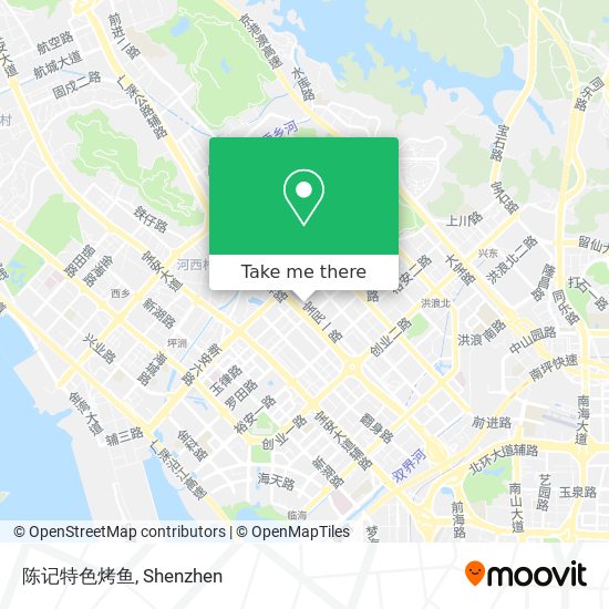 陈记特色烤鱼 map