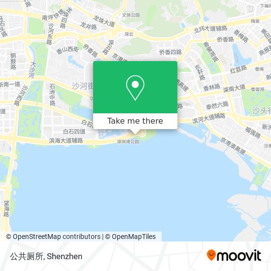 公共厕所 map