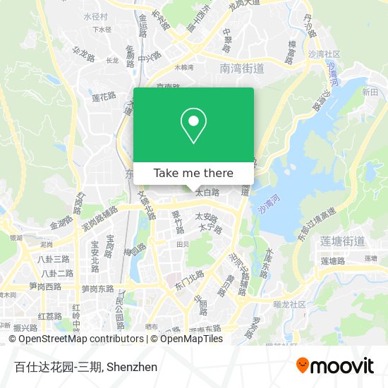 百仕达花园-三期 map