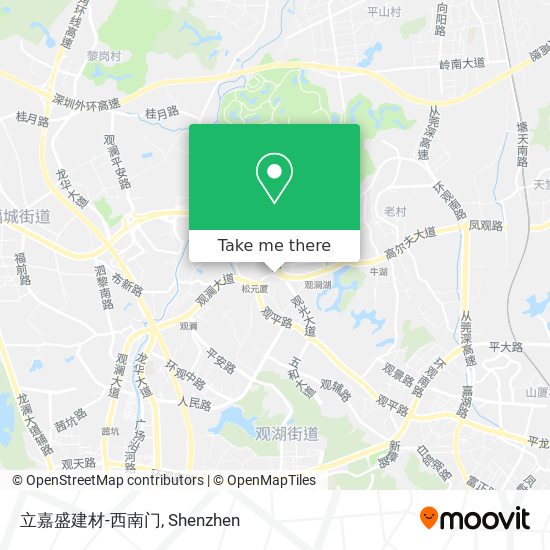 立嘉盛建材-西南门 map