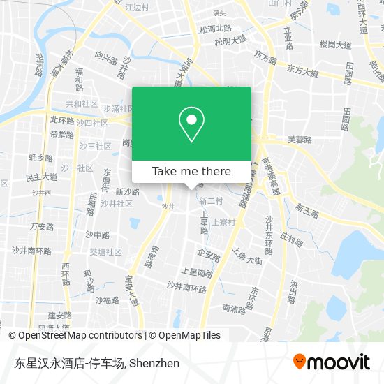 东星汉永酒店-停车场 map