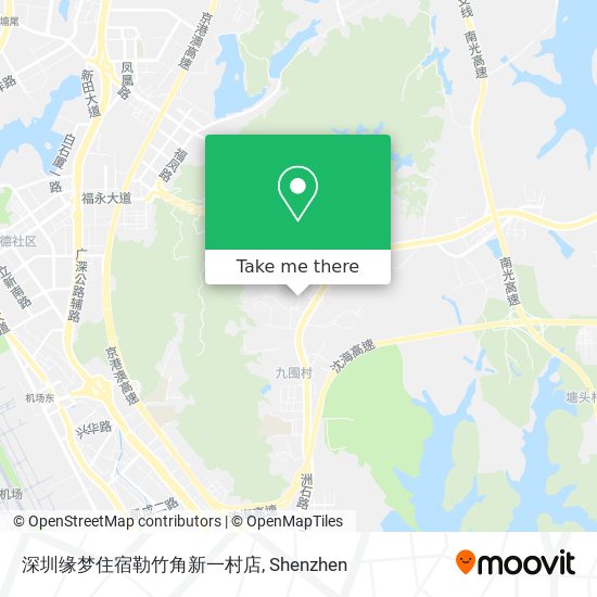 深圳缘梦住宿勒竹角新一村店 map