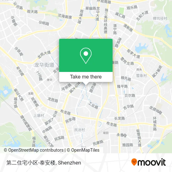 第二住宅小区-泰安楼 map