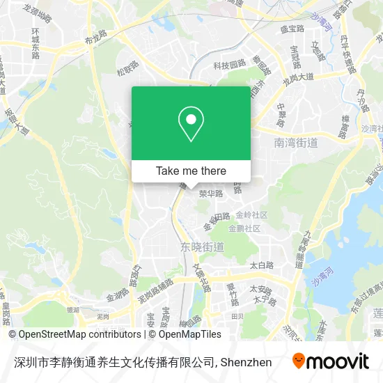 深圳市李静衡通养生文化传播有限公司 map