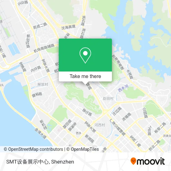 SMT设备展示中心 map