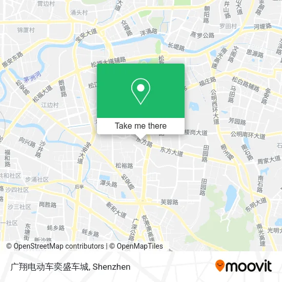 广翔电动车奕盛车城 map