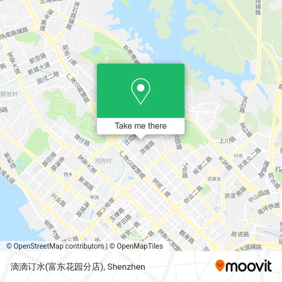 滴滴订水(富东花园分店) map