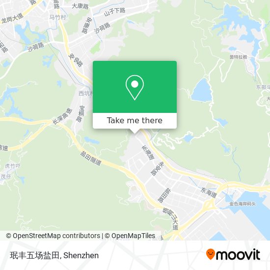 珉丰五场盐田 map