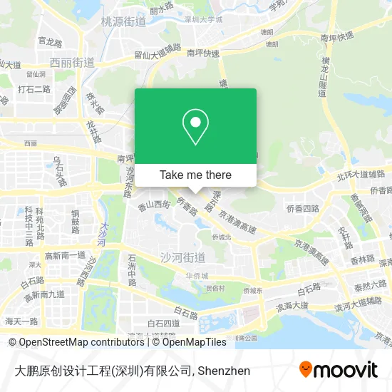 大鹏原创设计工程(深圳)有限公司 map