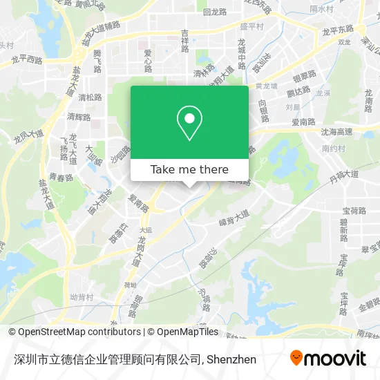 深圳市立德信企业管理顾问有限公司 map