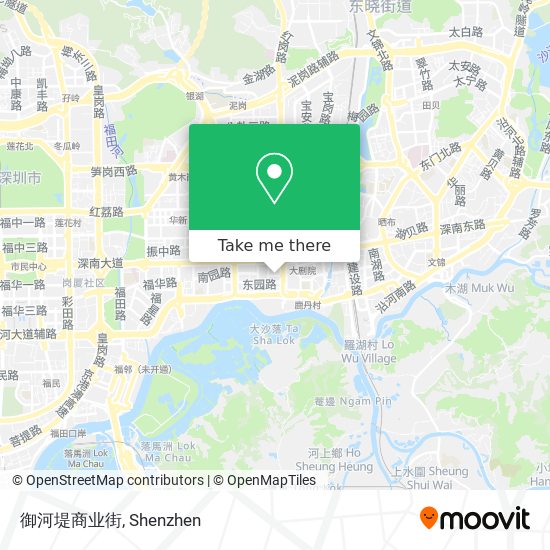 御河堤商业街 map