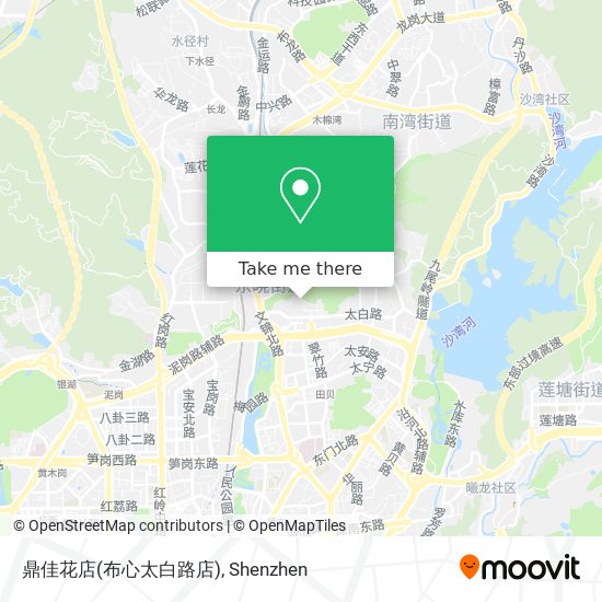 鼎佳花店(布心太白路店) map